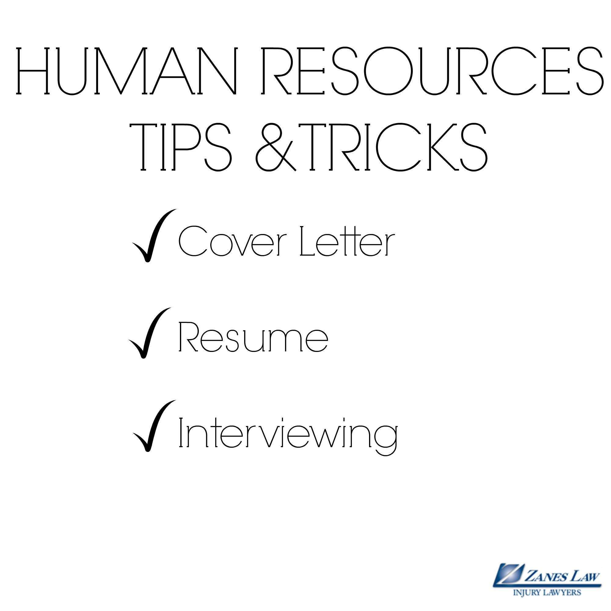 Human Resources At Zanes Law Are Here to Serve YOU