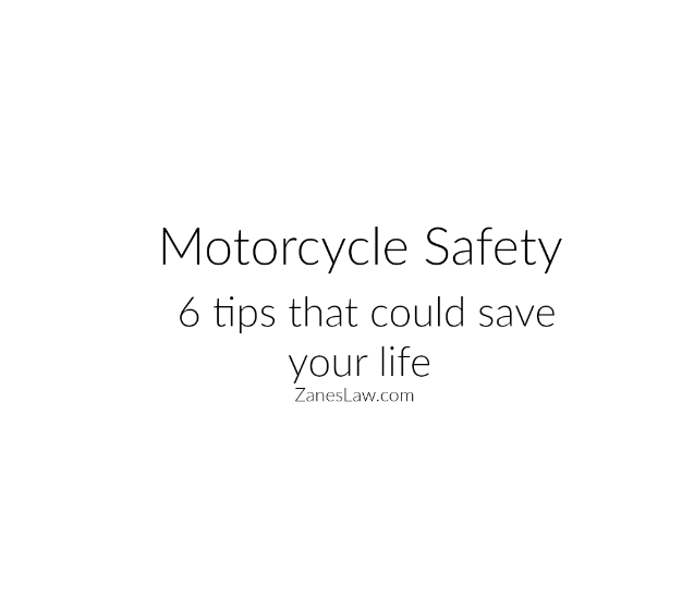 Motorcycle Safety Arizona – 6 Tips That Could Save Your Life