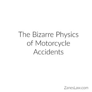 physics of motorcycle accidents
