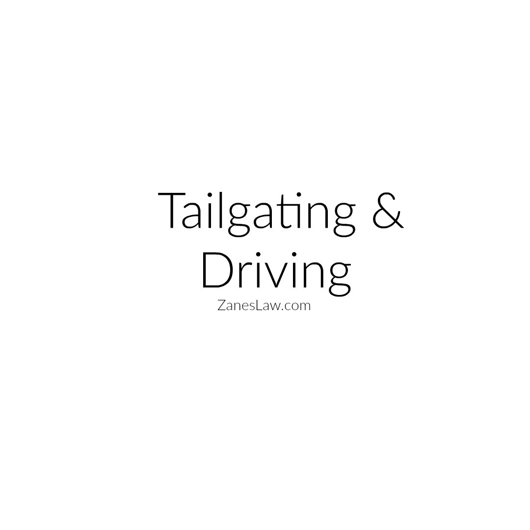 Why Do People Tailgate While Driving?