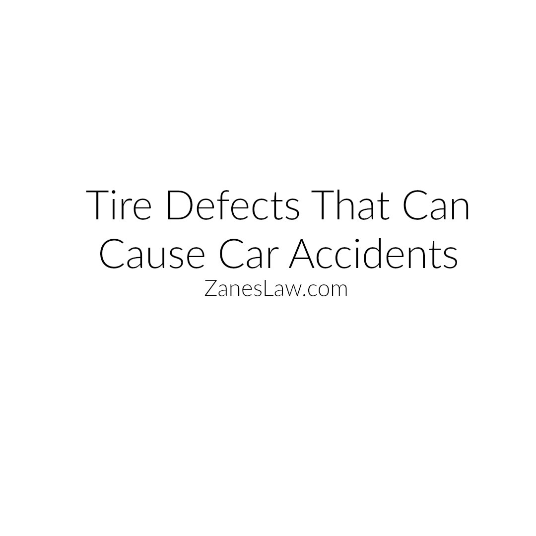 Causes of Tire Defect Car Accidents