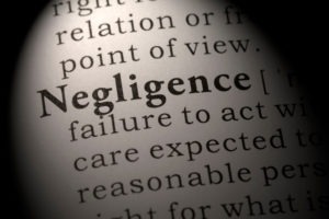 Negligence is a legal term to describe who is at fault for a motorcycle accident. Establishing negligence requires evidence and careful use of tort law.
