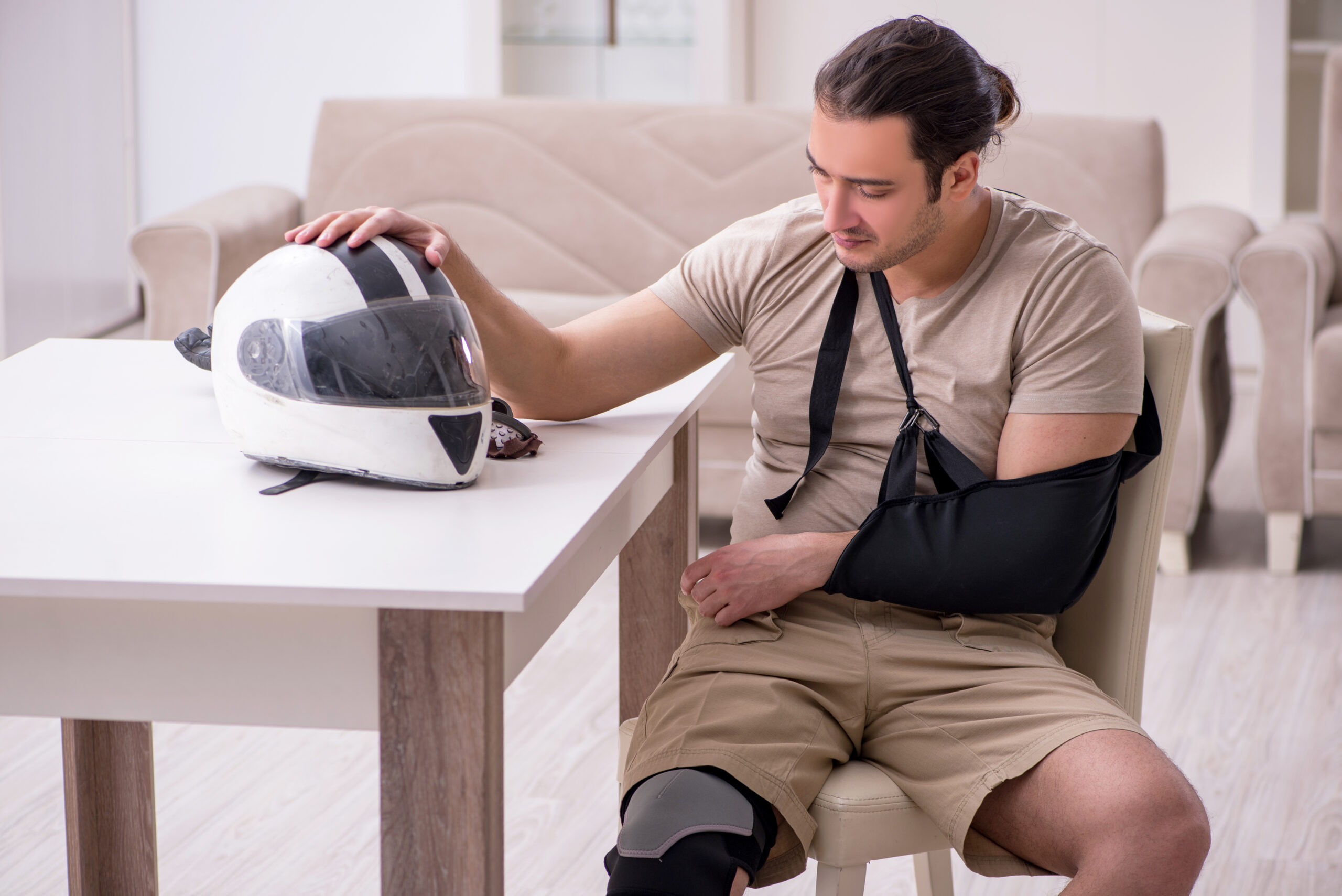 What Should I Do if I Suffered a Bone Fracture After a Motorcycle Accident?